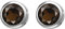Jobo Damen-Ohrstecker aus 925 Sterling Silber mit Rauchquarz 6 mm
