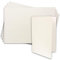 25x große DIN A4 Klappkarte in Naturweiß - 21 x 29,7 cm - XXL Karte blanko 240 g/m² zum Basteln und Selbstgestalten - FarbenFroh