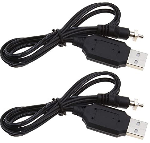 Be In Your Mind Glühkerzenstarter mit USB-Ladegerät, DC 5 V, funktioniert mit 1,2 V 1800 mAh, ferngesteuertes Auto-Spielzeug, 2 Stück