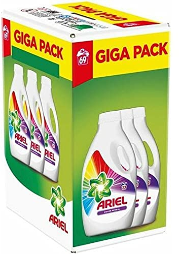 Ariel Color Reveal Flüssigwaschmittel Giga Pack 3,795 Liter