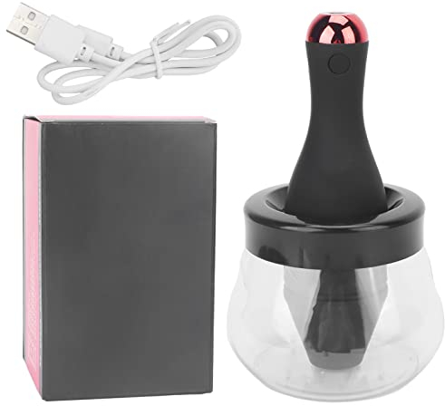 Elektrischer Make up Pinselreiniger, Automatische Make up Pinsel Reinigungswerkzeuge, Schnelle und Gründliche Reinigung, Waschen und Trocknen Ihrer Make up Pinsel