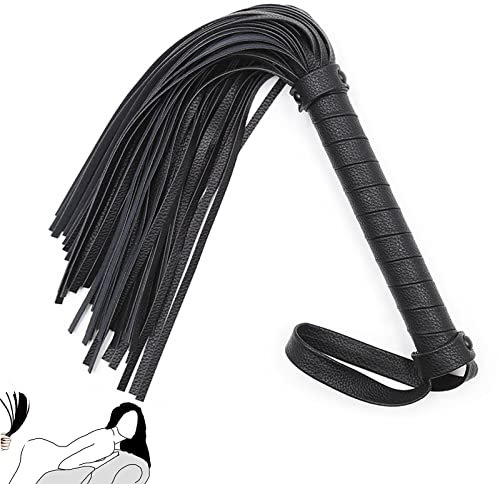 Limmion Frusta da Equitazione,Frusta Morbida per L'equitazione, Frusta in Pelle per Cavalcare un Cavallo, Frusta da Cavallo per Cavallo Performances, Sport all'Aria Aperta Equitazione, Costume Cosplay