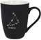Spruchreif | Superficie morbida in silicone | Tazza con incisione su entrambi i lati costellazione | Regali zodiacali | Tazza da caffè con incisione costellata | Tazza con segno zodiacale | Tazza con