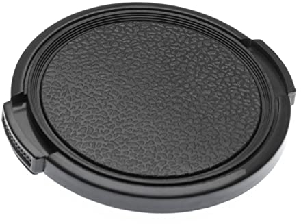 vhbw Objektivdeckel 55 mm kompatibel mit Sony FE 28-70 mm 3,5-5,6 OSS (SEL-2870) Kamera - Kunststoff, Schwarz, mit Seitengriff