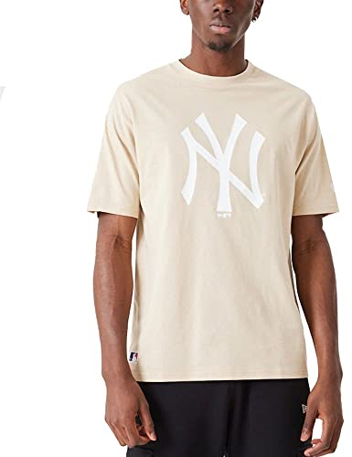 New Era Oversized Shirt - New York Yankees beige - M