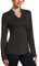 COOrun Funktionsshirt Damen Langarmshirt Fitness Workout Tops Athletisch Lässig Laufshirt Yoga Oberteil Schwarz XL