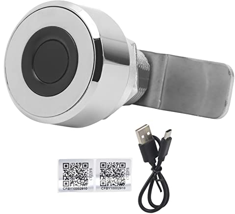 Fingerabdruck-Schrankschloss, Schubladenschloss, Intelligentes Bluetooth-Schloss, Schließfachschloss, Biometrisches Schlüsselloses Schloss Für Aktenschrank, Geheimen Safe, Schrank