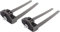 Kit de montage Flexmount - Adaptateur universel - Kit de fixation - Bandes de montage - Noir