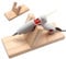Glue Guns Holder Stand - Hot Glue Fixing Rack - Heat Resistant Durable Easy to Use Non Slip Feet Universal Glue Guns Holder for Hot Melt Glue Ngumms