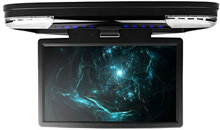 XTRONS 15,6“ Auto Deckenmonitor Digital-DVD-Player Im Auto Fhd 16: 9 Bildschirm Für Auto Bus Unterstützt 1080P Video Auto Overhead-DVD-Player Auto-Monitor Mit Hdmi-Anschluss