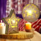 Ahzemepinyo Weihnachtskrippen-Ornamente, Holzstern, runde Form, Krippe, Tischdekoration, religiöse, rustikale Weihnachtskrippe, Ornamente für Regale, Tische, Dekorationen, Hütte, 2 Stück