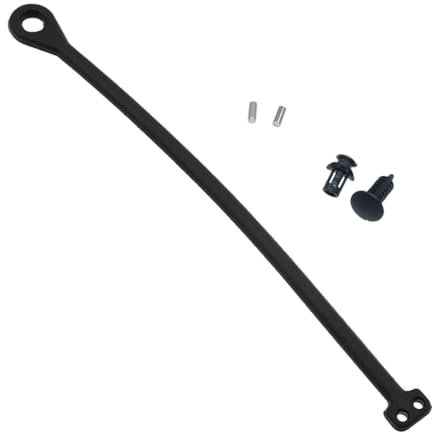 RAXLUPO Kraftstoffdeckel Band Tankdeckel Halteband, Auto Kraftstofftankdeckel Linie Tankdeckel Linie Kraftstoffklappe Gummihalterband mit 2 Clips Passend für Volkswagen Bora Audi Passat B5 usw