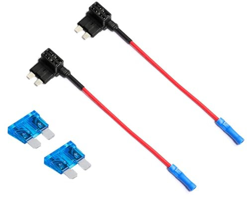 Mivanta 4-teiliges Stromdieb-Adapterset, KFZ-Sicherungsadapter, universelle Stromdiebe für Fahrzeuge, einfache Installation und sichere Stromversorgung