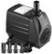 Aquarium Water Pump 95W 3500L/H Ultra Quiet Submersible Pump with 4 Nozzles, 3.6m High Lift for Fountains, Fish Tank Filter, Pond, Statuary and Hydroponic (3500L/H)