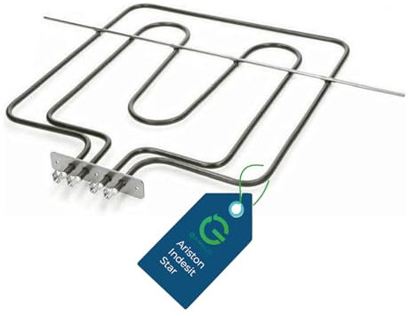 G GRIMALDI Resistenza Doppia Superiore Forno 750W + 1500W Grill 220V Compatibile codice C00052297 052297 CU51094