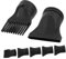 MUCKLILY 7 Pezzi Di Ugello Per Asciugacapelli: Diffusore A Pettine Di Ricambio Professionale in Plastica Per Parrucchiere, Strumento Per Lo Styling