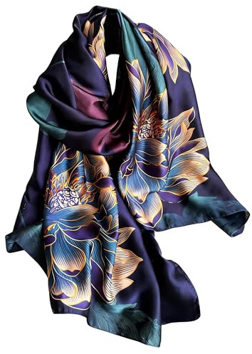 Clysoru Scarf for Women Satin Scarves 70.8 x 35.4 R14