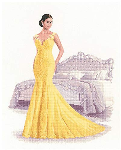 Heritage Crafts Elegance Cross Stitch Kit - Zoe (Aida) | embroidery by Marussia