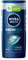 NIVEA MEN Cool Kick Fresh Effect Douche Shampooing en lot de 6 x 250 ml Savon pour homme pour le corps, le visage et les cheveux Shampooing Homme au parfum Menthol