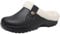 ChayChax Femme Hiver Sabots Fourrées Homme Pantoufles Chaud Peluche Chaussons Maison Imperméables Chaussures de Jardin Intérieur et Extérieur,37/38 EU,Noir