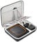 Khanka Hard Storage Travel Case Bag for WD My Passport Wireless External Portable SSD&Sandisk micro ssd Solid State Drive 1TB /2TB /250GB /500GB.