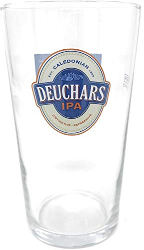 Deuchars IPA Verre à bière Edinburgh Fringe édition spéciale Nucealated