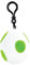 Nintendo Mario Kart Mocchi Mocchi Plüsch Spielzeug Schlüssel-Anhänger Yoshi Egg Ei/Mitgebsel für Kinder-Geburtstage Ranzen Rucksack Tasche 10 cm - grün Weiss, T12967
