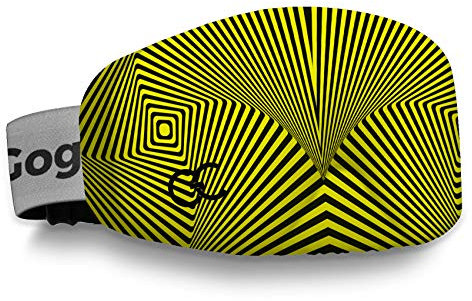 GogglesCover Premium Protective ski and snowboard goggles cover, citrus burst design