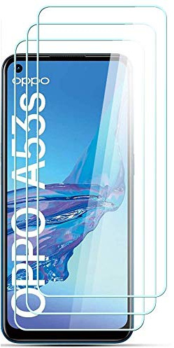 iGlobalmarket [3 Unidades] Protector de Pantalla compatible para Oppo A53S, Vidrio Templado, sin burbujas, Alta Definicion, 9H Dureza, Resistente a Arañazos