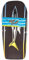 Trespass Bodyboard mit Spiralleine, Flowdrift, 106,7 cm, schwarzer Hai-Druck
