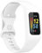 通用 Sport Band Compatible with Fitbit Charge 5/4/3 Activity Tracker, White Silicone Strap with Protective Case