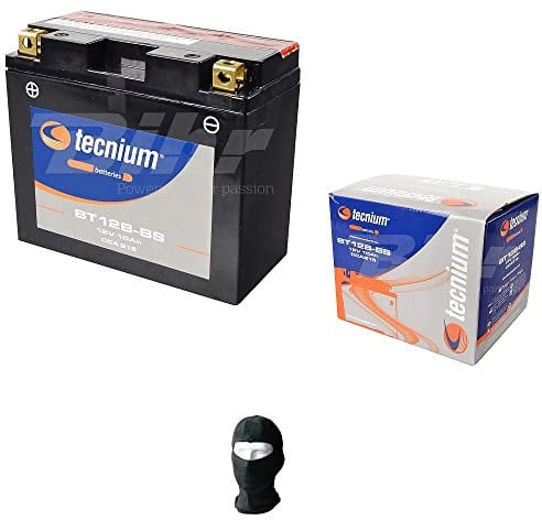 Compatible avec Yamaha 600 XJ6 F Diversion 2010 A 2015 Batterie TECNIUM BT12B-BS 10 AMPÈRES 12 Volts Batteries PRÊTES pour Usage SPÉCIFIQUE Moto Scooter 150X69X130MM