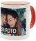 PhotoFancy® - Fototasse mit eigenem Bild - Personalisierte Tasse mit eigenem Foto selbst gestalten - Orange