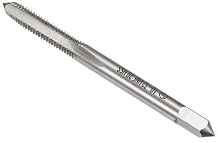 CoCud Filetage Fraisage Tarauds, 1/4-32 UNEF Filetage 2B, Haute Vitesse Acier Machine 3 Droit Cannelures Vis Filetage Outil - (Applications: pour Taraudage Perçage Machine), 1 pièce