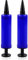 2Pcs Balloon Pump, GLADFRESIT Manual Balloon Inflator Double Action Hand Pump for Yoga Ball Birthday Baby Shower Wedding Party Decoration (Blue)