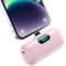 Power Bank 5000mAh per iPhone, [Upgraded] Ultra Compatta Caricabatterie Portatile, PD 15W 3.0A Ricarica Rapida Batteria Esterna Mini Powerbank con LED Display per iPhone 14/14 Pro/13/12/11/XR/8/7-Rosa