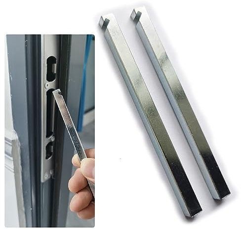 YnFag Door Strike Plate Bending Adjustment Wrench,Door Tweaker Wrench Tool for Security door gap elimination adjustment (2)