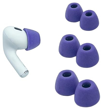 Comply TrueGrip Ohrstöpsel, für Airpods Pro Gen 1 & 2, Lilac, Größe S