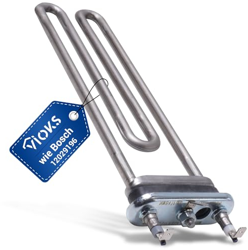 VIOKS Heizelement 230v Heizstab Ersatz für Bosch Heizelement 12042284 & 12029196 & IRCA 8066440R - Heizstab Waschmaschine Siеmens Balay Constructa Maxx 6 Maxx 7 iQ100 VarioPerfect Logixx Avantixx