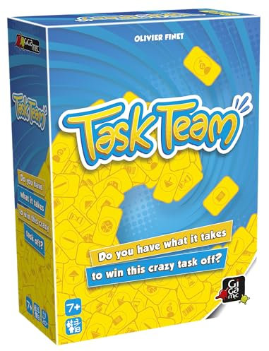 GIGAMIC Task Team - Aufgabenbasiertes Partyspiel für 3 bis 18 Spieler ab 7 Jahren