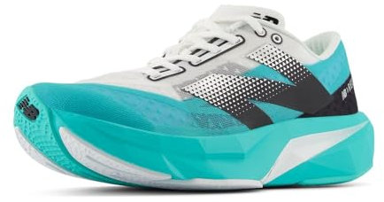 New Balance FuelCell Rebel V4 Damen-Laufschuh, Cyber Jade/Schwarz/Weiß, 41.5 EU