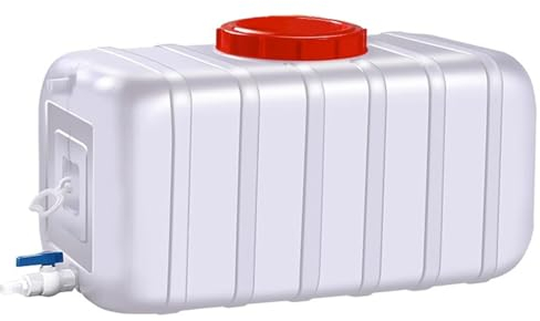 MFLCBK Jerrican Eau RéServoir de Stockage d'eau Stockage de Seaux de Bidon pour Le Camping Randonnée en Plein Air Urgence d'urgence Ouragan équipem(Size:50L)