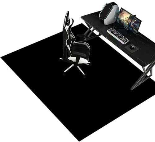 XunZheng Office Chair Mat for Carpet Floor, Non-slip Carpet Protector Chair Mat, Carpet Chair Mats, Protects Floors for Low and No Pile Carpeted Floors, Gaming Chair Mat for Desks 160 x 180 cm