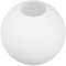 UKCOCO Globe De Lampadaire En Verre Abat-Jour Globe En Verre Dépoli Blanc Abat-Jour Globe À Ouverture Supérieure Pour Lustre