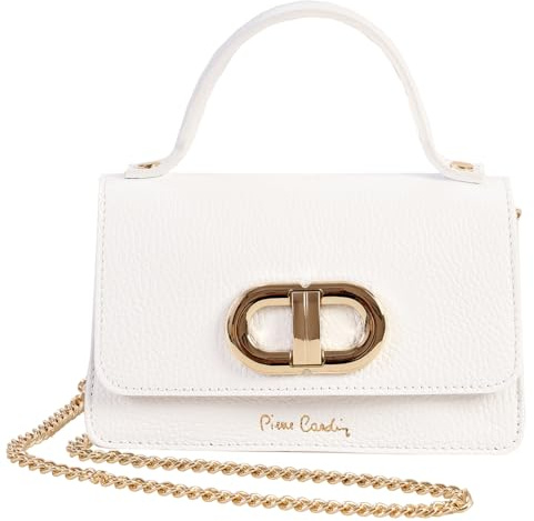 Pierre Cardin Damen-Handtasche, echtes Leder, klein, Schultertasche, Shopper, multifunktional, elegant, Damen-Handtasche, Shopper, Schultertasche, multifunktional, Damen-Handtaschen, Shopper,