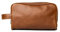 Gentleman's Kulturtasche (Dark Brown) – Ideale Aufbewahrung für Ihre Accessoires – Premium Kosmetiktasche für ihre Reise – Elegant & Handgefertigt