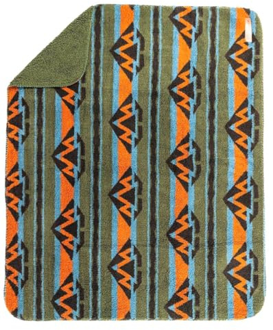 Wilderdog Sherpa-Fleece-Hundedecke, wasserdicht, 127 x 101,6 cm, Olivgrün