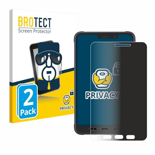 brotect (2 Pièces Protection Anti-Espion pour Samsung Galaxy Tab Active 3 Enterprise Edition LTE [Anti-Spy, Privacy Film]