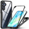 BESINPO Coque pour Samsung Galaxy A16 5G/4G,Coque Samsung Galaxy A16 5G avec Protection D'écran, 360 integrale Antichoc Anti-Rayures écran Protection Case Etui Housse pour Samsung A16 5G/4G-Noir