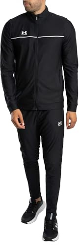 Under Armour Challenger II Knit Warm-Up, Tracksuit with Jacket and Joggers, Complete Sportswear Set Men